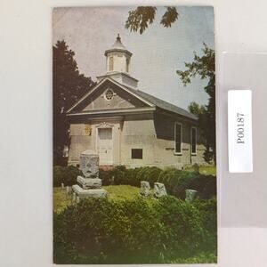 Vintage Yorktown Virginia Postcard Grace Church York-Hampton Parish 1952